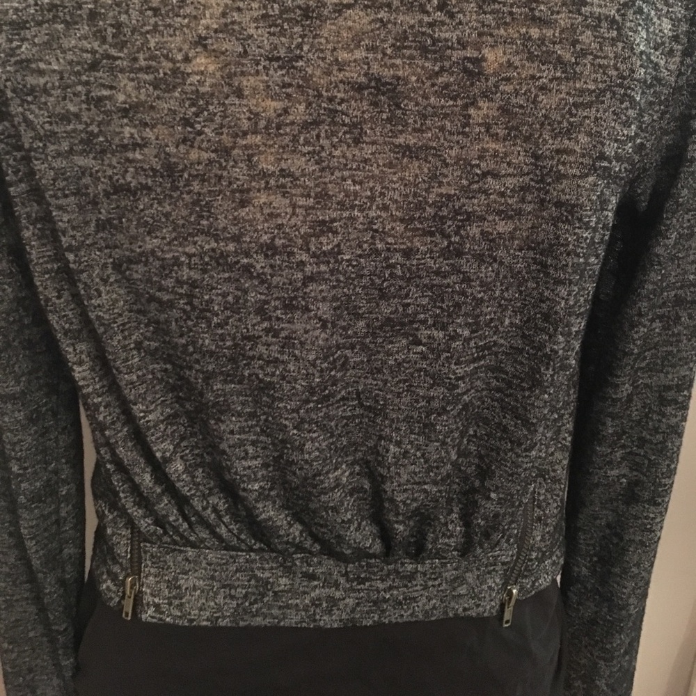 Drape front cardigan!